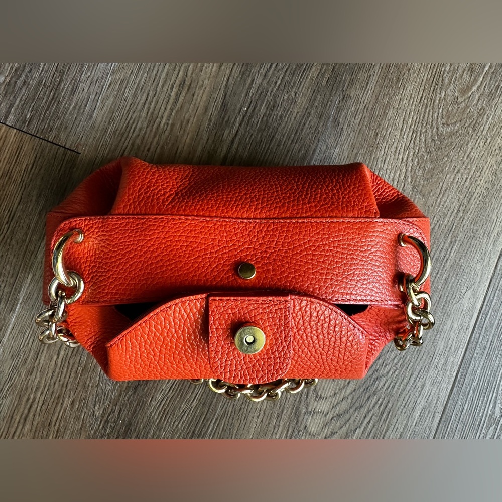 Baldinini leather orange bag. - Picture 5 of 10